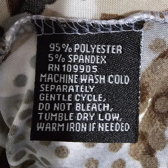 Knee length leopard print dress - Picture 3 of 5